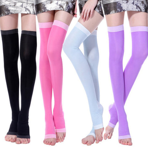 Fat Burning Stovepipe Legs Elastic Stockings