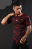 Bodybuilding Fitness O-Neck Short Sleeve T Shirt