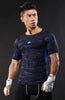 Bodybuilding Fitness O-Neck Short Sleeve T Shirt