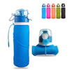 Silicone Folding Kettle Outdoor Water Bottle