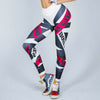 Women Letter Print Fitness Leggings