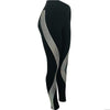 Striped Casual Sporting Laser Leggings